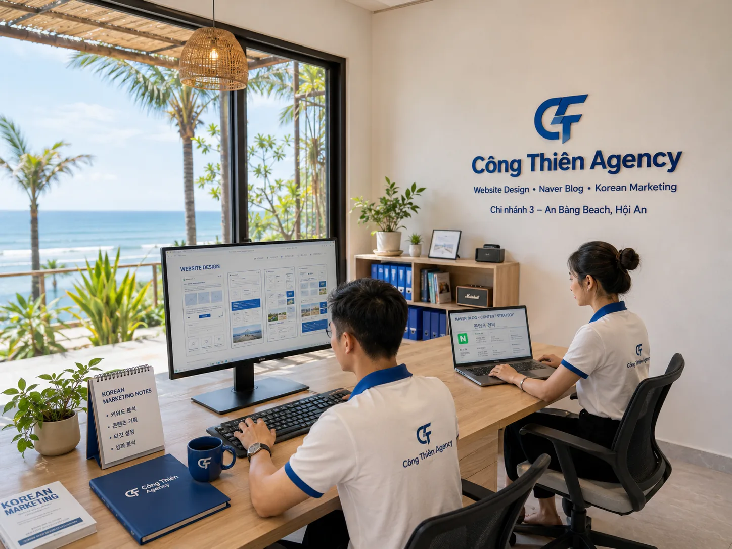 Tư vấn website và Naver Marketing tại An Bàng Hội An