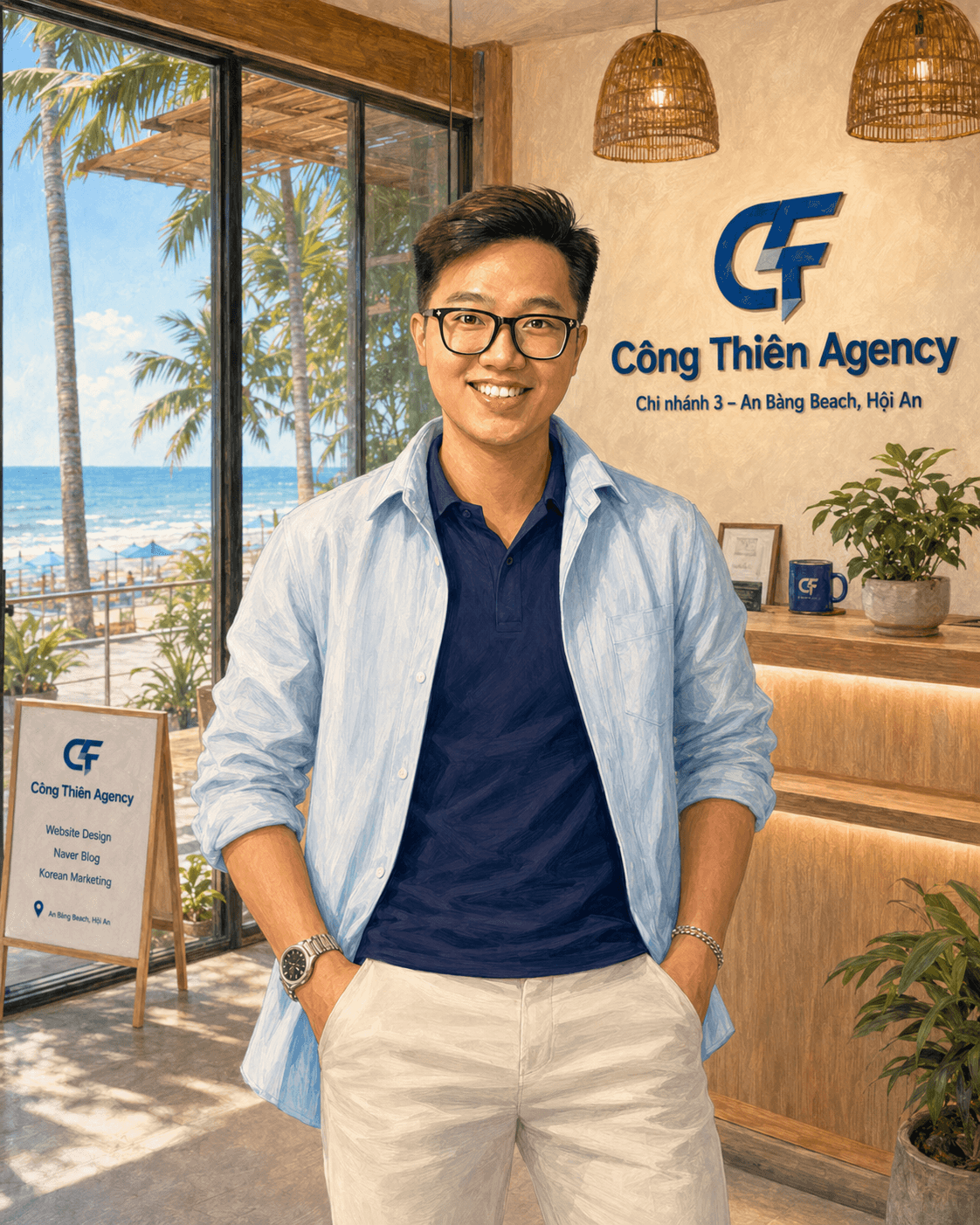 Văn phòng thiết kế website chuẩn SEO Công Thiên Agency