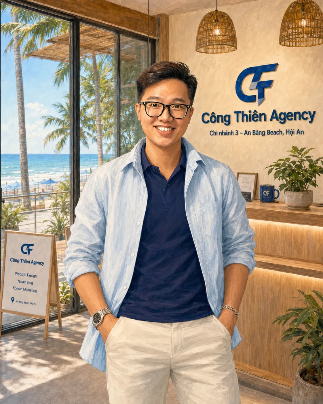 Văn phòng thiết kế website chuẩn SEO Công Thiên Agency