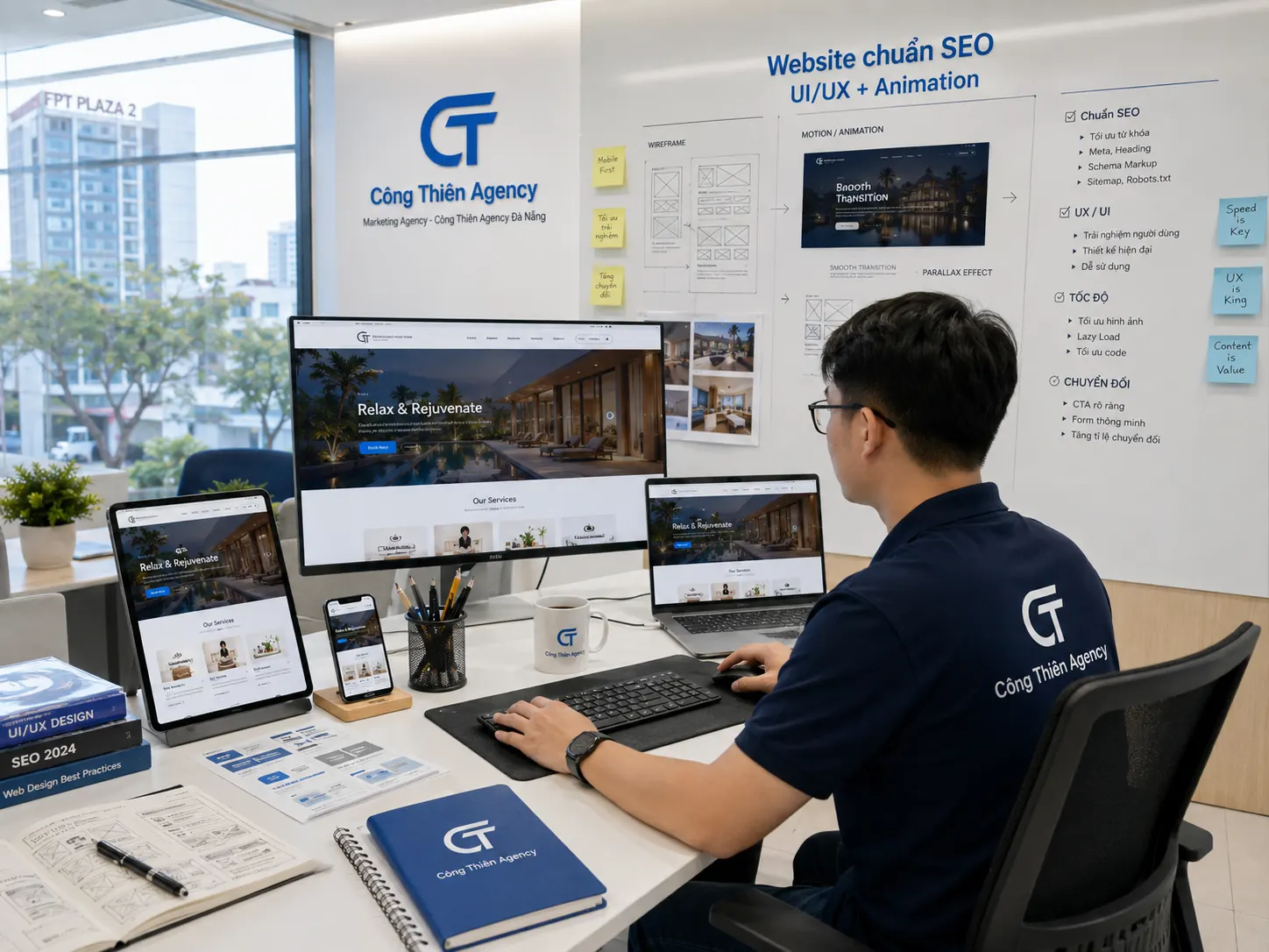 Quy trình thiết kế website chuẩn SEO cho doanh nghiệp Đà Nẵng