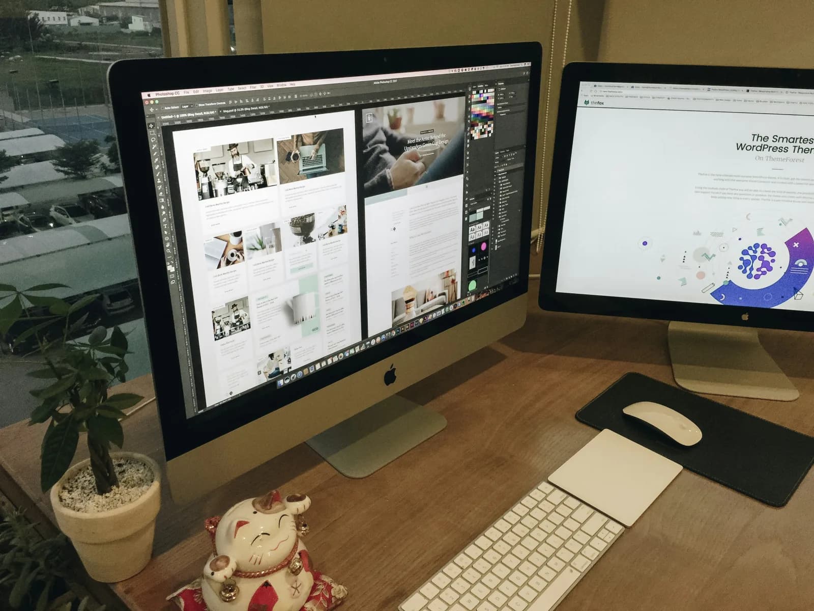 Thiết kế giao diện website doanh nghiệp trên máy tính tại Hội An