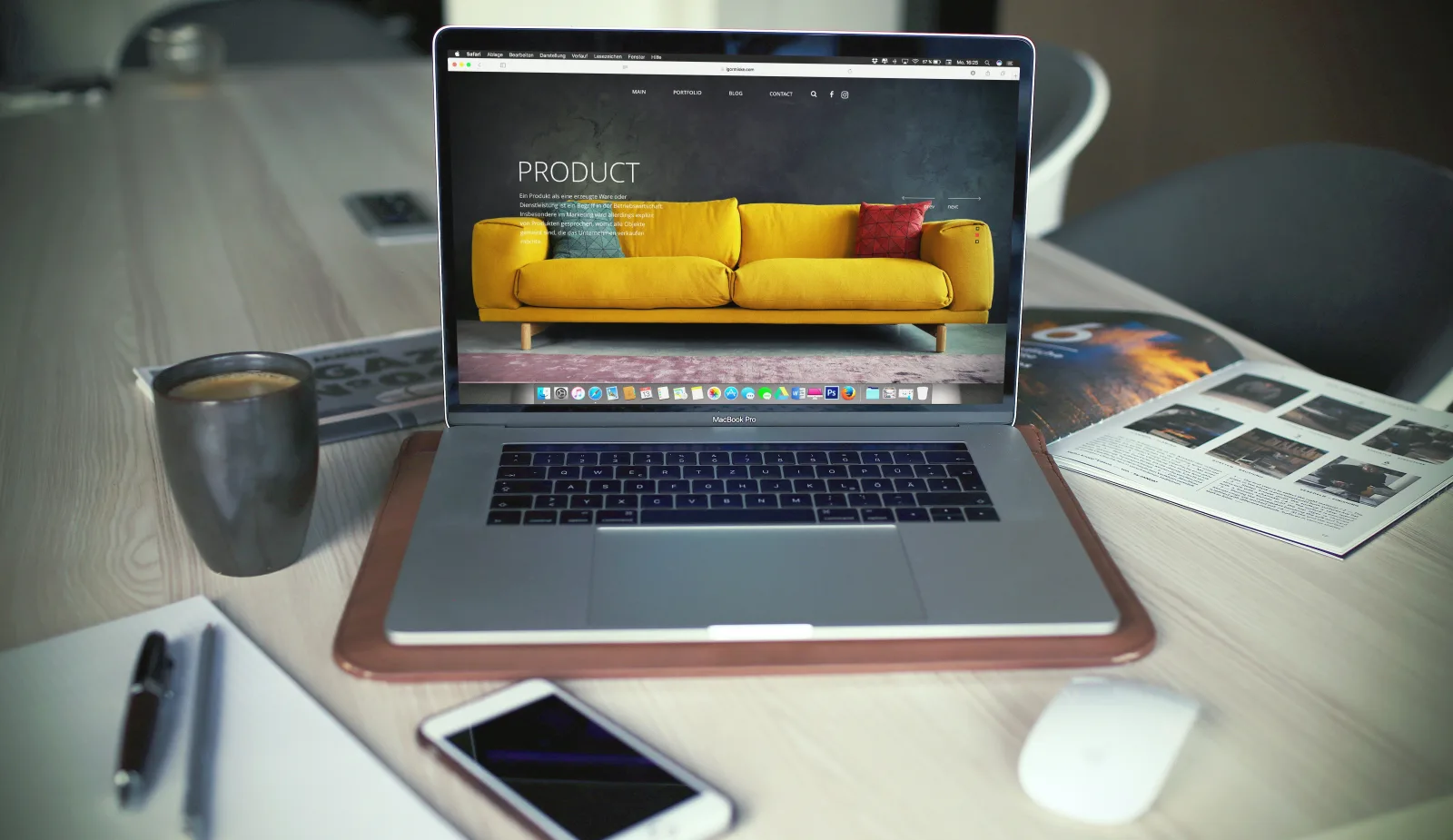 Trang giới thiệu sản phẩm dịch vụ trên website doanh nghiệp