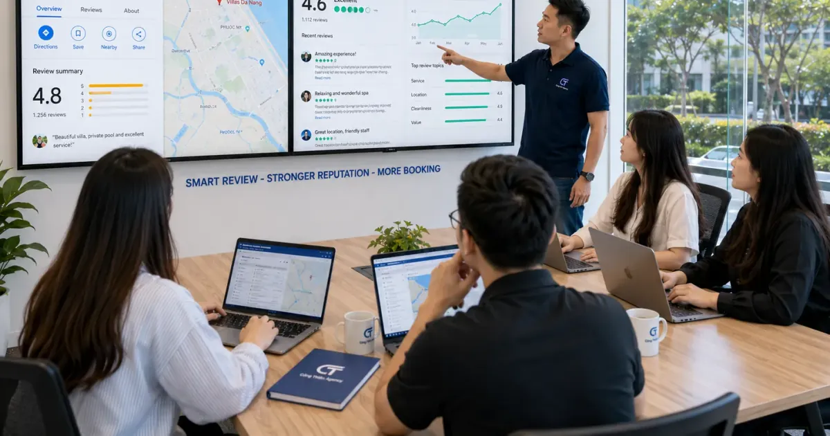 Buổi phân tích hồ sơ Google Maps và đánh giá doanh nghiệp