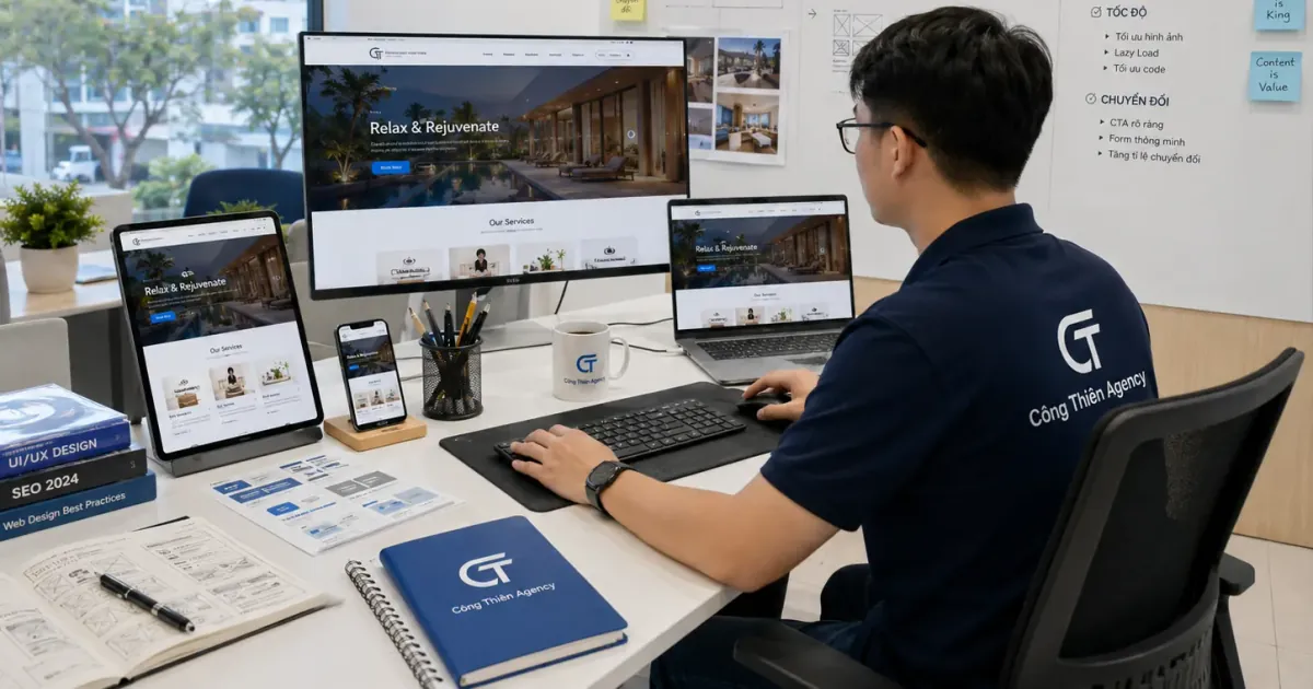 Quy trình thiết kế và kiểm thử website đa thiết bị